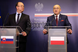 Nowy minister spraw zagranicznych Słowacji w Warszawie