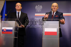 Nowy minister spraw zagranicznych Słowacji w Warszawie