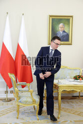 Spotkanie Prezydenta RP z Marszałkiem Sejmu RP