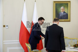 Spotkanie Prezydenta RP z Marszałkiem Sejmu RP