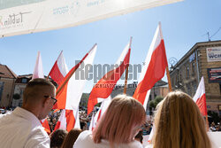 Wiec Trzaskowskiego w Lublinie