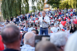 Wiec Donalda Tuska w Skarżysku-Kamiennej