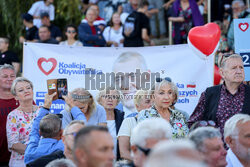 Wiec Donalda Tuska w Skarżysku-Kamiennej