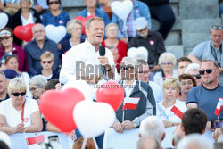 Wiec Donalda Tuska w Skarżysku-Kamiennej