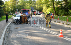 Wypadek w centrum Zakopanego