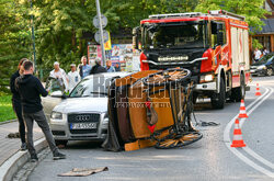 Wypadek w centrum Zakopanego