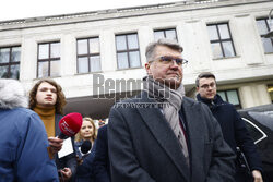 Kamiński i Wąsik próbowali wejść do Sejmu