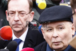 Kamiński i Wąsik próbowali wejść do Sejmu