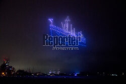 Największy w Polsce Drone Light Show w 98 Urodziny Gdyni