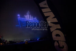 Największy w Polsce Drone Light Show w 98 Urodziny Gdyni