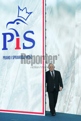 Konferencja prezesa PiS