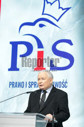 Konferencja prezesa PiS