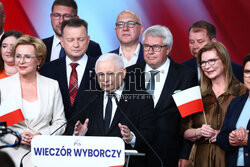 Wieczór wyborczy PiS