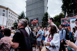 Twórcy filmowi przed Sejmem "Dość czekania na tantiemy z internetu!"