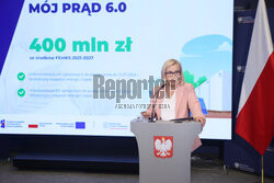 Konferencja ministry klimatu nt programu "Mój prąd"