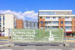 Budowa tramwaju do Wilanowa