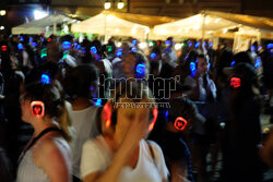 Urodzinowe silent disco na Rynku Starego Miasta