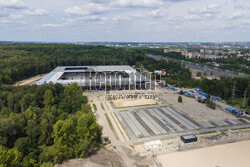 Budowa stadionu w Katowicach