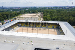 Budowa stadionu w Katowicach