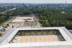 Budowa stadionu w Katowicach