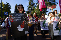 Demonstracja "Aborcja! Tak!" przed Sejmem