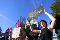 Demonstracja "Aborcja! Tak!" przed Sejmem