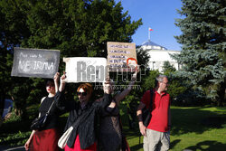 Demonstracja "Aborcja! Tak!" przed Sejmem