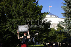 Demonstracja "Aborcja! Tak!" przed Sejmem