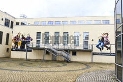 Nowy mural na ścianie Wydziału Humanistycznego UWM w Olsztynie