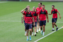 Oficjalny trening i konferencja przed IV rundą eliminacji do Ligi Konferencji. Wisla Krakow - Cercle Brugge