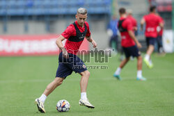 Oficjalny trening i konferencja przed IV rundą eliminacji do Ligi Konferencji. Wisla Krakow - Cercle Brugge