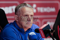 Oficjalny trening i konferencja przed IV rundą eliminacji do Ligi Konferencji. Wisla Krakow - Cercle Brugge