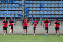 Oficjalny trening i konferencja przed IV rundą eliminacji do Ligi Konferencji. Wisla Krakow - Cercle Brugge