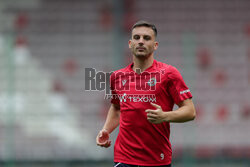 Oficjalny trening i konferencja przed IV rundą eliminacji do Ligi Konferencji. Wisla Krakow - Cercle Brugge