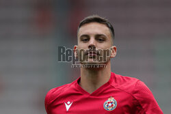 Oficjalny trening i konferencja przed IV rundą eliminacji do Ligi Konferencji. Wisla Krakow - Cercle Brugge