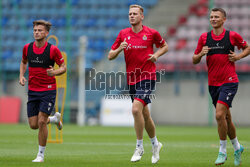 Oficjalny trening i konferencja przed IV rundą eliminacji do Ligi Konferencji. Wisla Krakow - Cercle Brugge