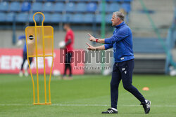 Oficjalny trening i konferencja przed IV rundą eliminacji do Ligi Konferencji. Wisla Krakow - Cercle Brugge