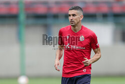 Oficjalny trening i konferencja przed IV rundą eliminacji do Ligi Konferencji. Wisla Krakow - Cercle Brugge