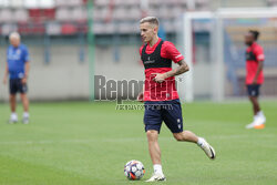 Oficjalny trening i konferencja przed IV rundą eliminacji do Ligi Konferencji. Wisla Krakow - Cercle Brugge