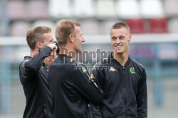 Oficjalny trening i konferencja przed IV rundą eliminacji do Ligi Konferencji. Wisla Krakow - Cercle Brugge