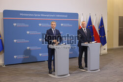 Konferencja koordynatora służb specjalnych