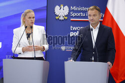 Wspólna konferencja Ministry Edukacji i Ministra Sportu