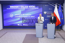 Wspólna konferencja Ministry Edukacji i Ministra Sportu