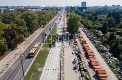 Budowa linii tramwajowych w Warszawie