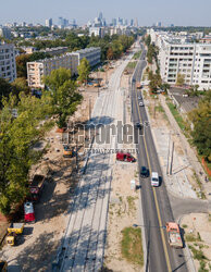 Budowa linii tramwajowych w Warszawie