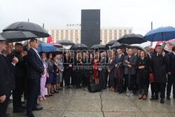 Konferencja Jarosława Kaczyńskiego na Placu Piłsudskiego