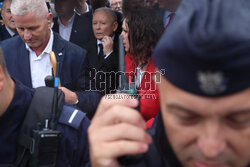 Konferencja Jarosława Kaczyńskiego na Placu Piłsudskiego