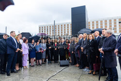 Konferencja Jarosława Kaczyńskiego na Placu Piłsudskiego