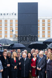 Konferencja Jarosława Kaczyńskiego na Placu Piłsudskiego