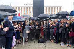 Konferencja Jarosława Kaczyńskiego na Placu Piłsudskiego